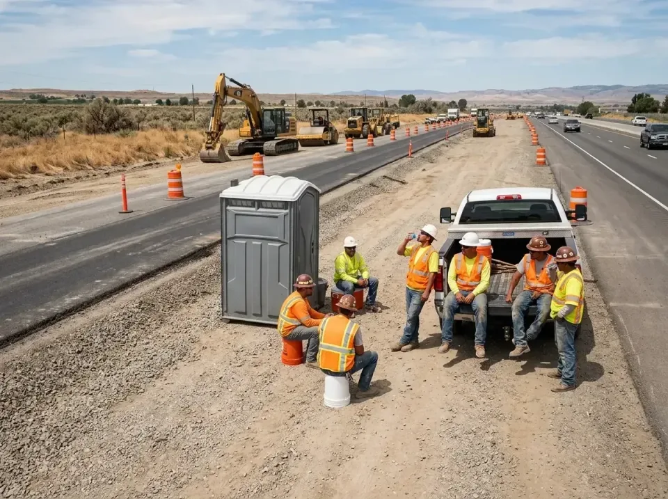 highway-road-construction-crew-007 — frequently asked questions, Porta Potty and Restroom Rentals in Tanaina, AK